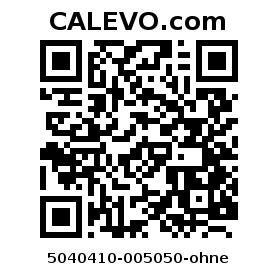 Calevo.com Preisschild 5040410-005050-ohne