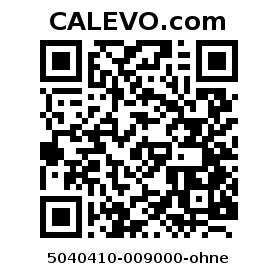Calevo.com Preisschild 5040410-009000-ohne