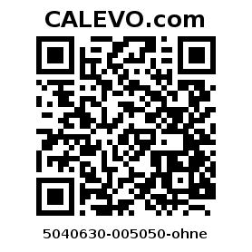 Calevo.com Preisschild 5040630-005050-ohne