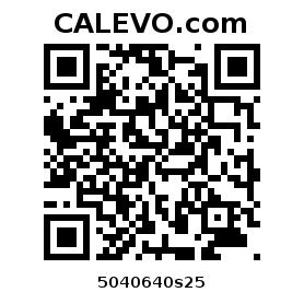 Calevo.com pricetag 5040640s25