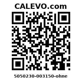 Calevo.com Preisschild 5050230-003150-ohne