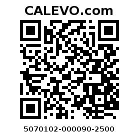 Calevo.com Preisschild 5070102-000090-2500