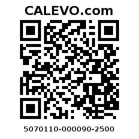 Calevo.com Preisschild 5070110-000090-2500