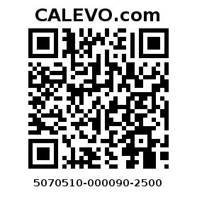 Calevo.com Preisschild 5070510-000090-2500
