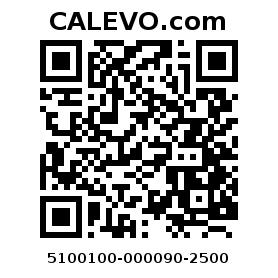 Calevo.com Preisschild 5100100-000090-2500