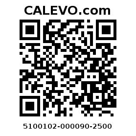 Calevo.com Preisschild 5100102-000090-2500