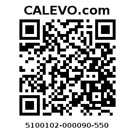 Calevo.com Preisschild 5100102-000090-550