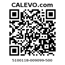Calevo.com pricetag 5100118-009099-500