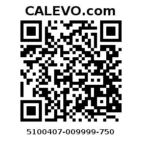 Calevo.com Preisschild 5100407-009999-750