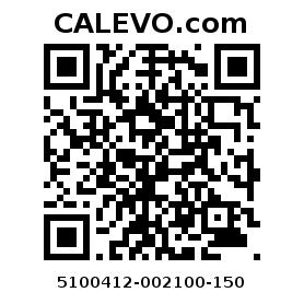 Calevo.com Preisschild 5100412-002100-150
