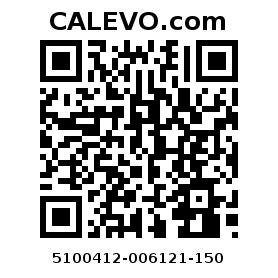 Calevo.com pricetag 5100412-006121-150