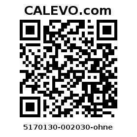 Calevo.com Preisschild 5170130-002030-ohne