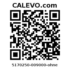 Calevo.com Preisschild 5170250-009000-ohne