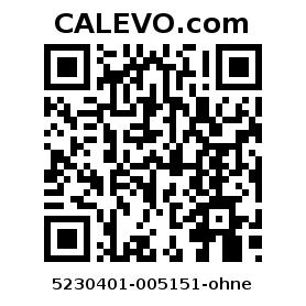 Calevo.com Preisschild 5230401-005151-ohne