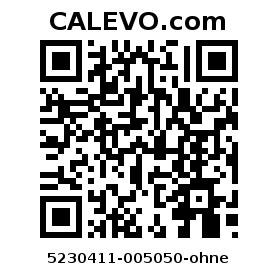 Calevo.com Preisschild 5230411-005050-ohne