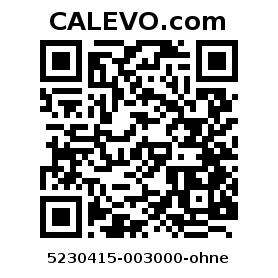 Calevo.com Preisschild 5230415-003000-ohne
