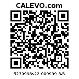 Calevo.com Preisschild 5230998s22-009999-3.5
