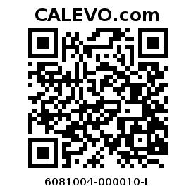 Calevo.com pricetag 6081004-000010-L
