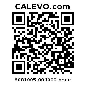 Calevo.com Preisschild 6081005-004000-ohne