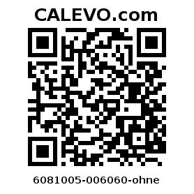 Calevo.com Preisschild 6081005-006060-ohne