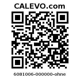 Calevo.com Preisschild 6081006-000000-ohne
