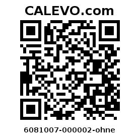 Calevo.com pricetag 6081007-000002-ohne