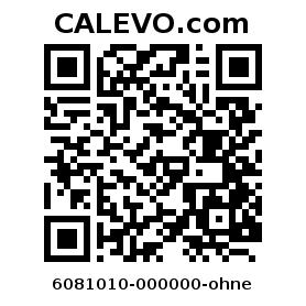 Calevo.com Preisschild 6081010-000000-ohne