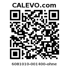 Calevo.com Preisschild 6081010-001400-ohne