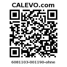 Calevo.com Preisschild 6081103-001190-ohne