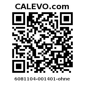Calevo.com Preisschild 6081104-001401-ohne