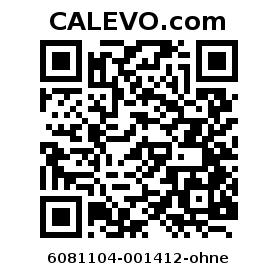 Calevo.com Preisschild 6081104-001412-ohne