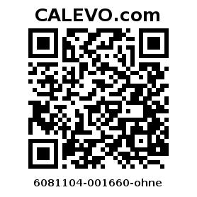 Calevo.com Preisschild 6081104-001660-ohne