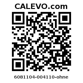 Calevo.com Preisschild 6081104-004110-ohne