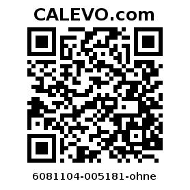 Calevo.com Preisschild 6081104-005181-ohne