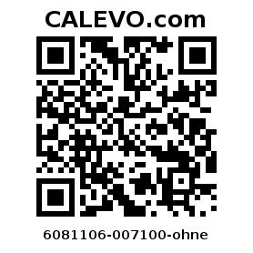 Calevo.com Preisschild 6081106-007100-ohne