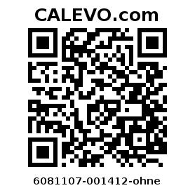 Calevo.com Preisschild 6081107-001412-ohne
