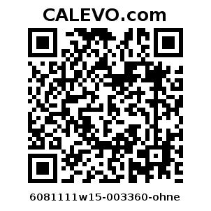 Calevo.com Preisschild 6081111w15-003360-ohne