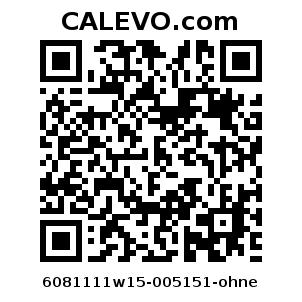 Calevo.com Preisschild 6081111w15-005151-ohne