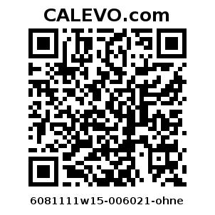 Calevo.com Preisschild 6081111w15-006021-ohne