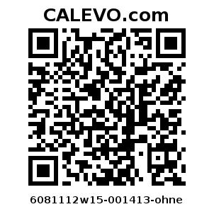 Calevo.com Preisschild 6081112w15-001413-ohne