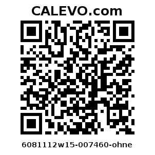 Calevo.com Preisschild 6081112w15-007460-ohne