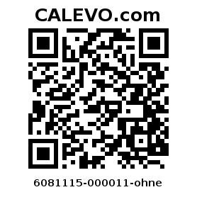 Calevo.com Preisschild 6081115-000011-ohne