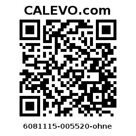 Calevo.com Preisschild 6081115-005520-ohne
