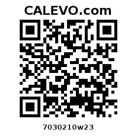 Calevo.com Preisschild 7030210w23
